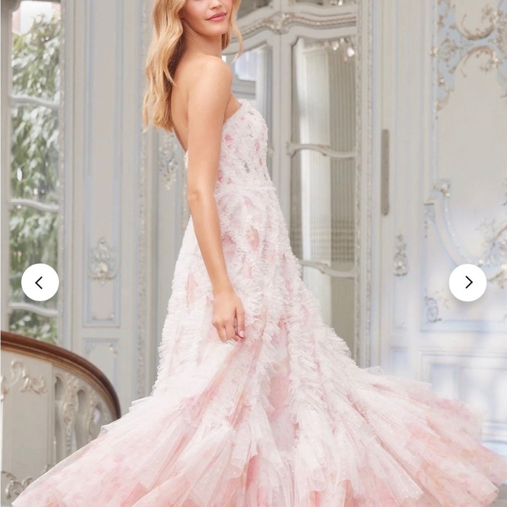 Needle and Thread Rose Bluebell Ella Strapless Gown- US 6, UK 10, $400 NWT